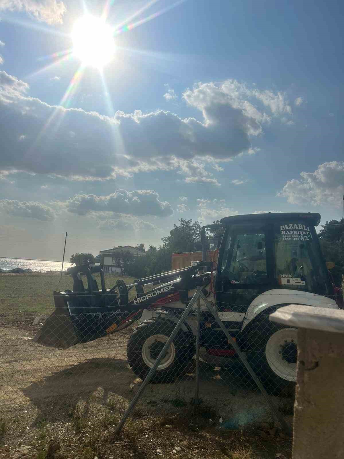 Kişiye &ouml;zel imar &ccedil;ıkarttılar, yol izni davası bitmeden inşaata başladılar
