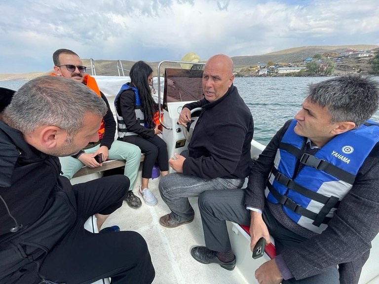 &Ccedil;ıldır G&ouml;l&uuml;&rsquo;nde denetim
