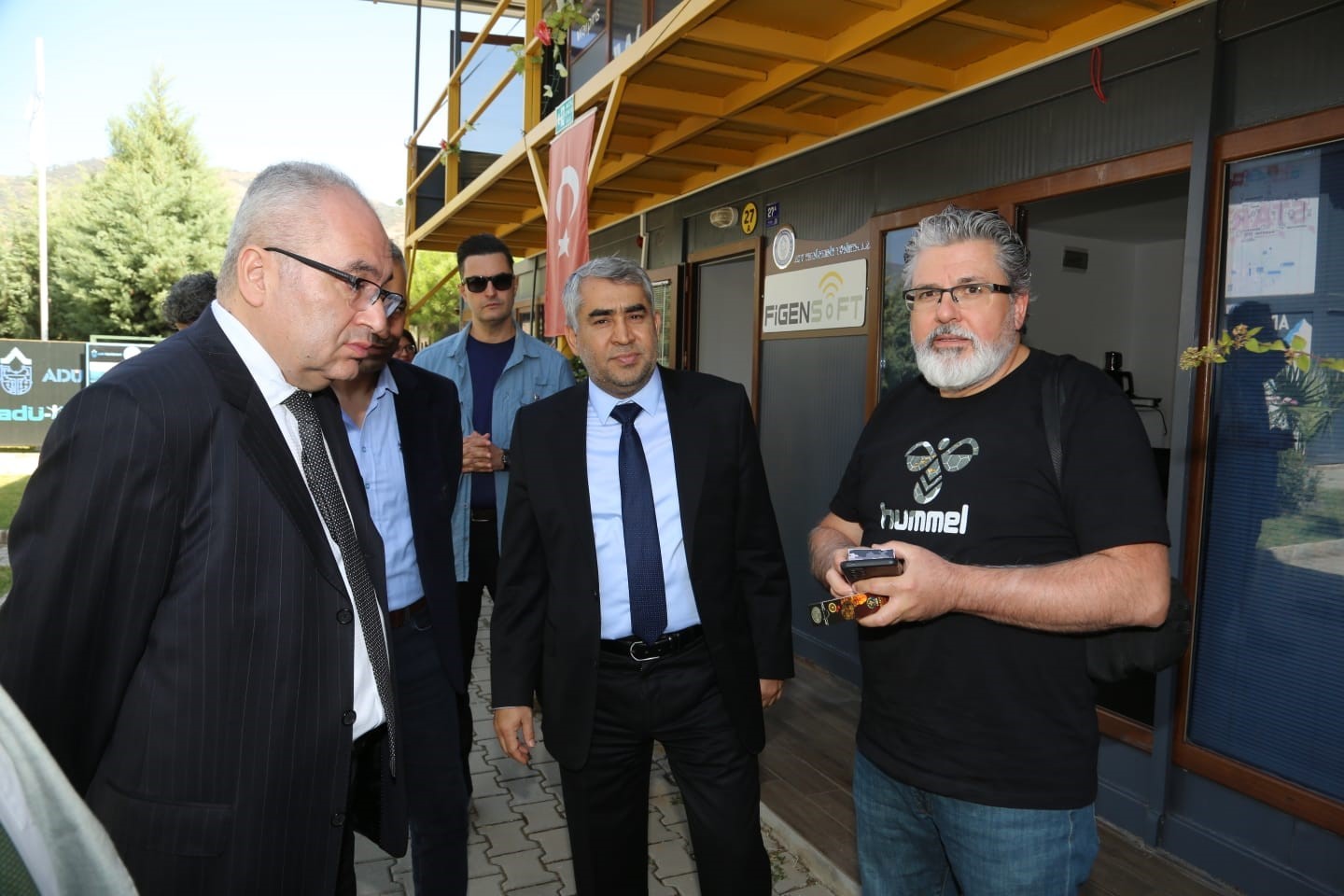 ADÜ Rektörü Kent, Teknokent’i ziyaret etti