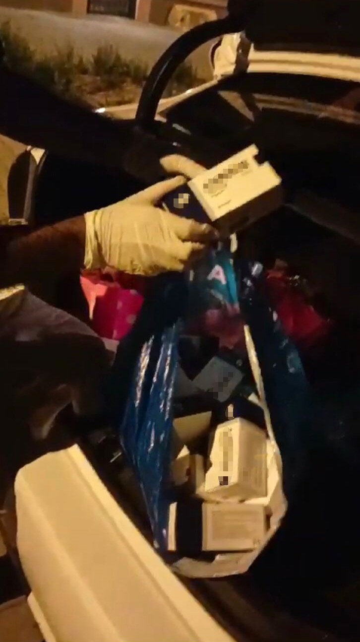 Ayvacık’ta durdurulan bir araçtan çok sayıda uyuşturucu madde çıktı