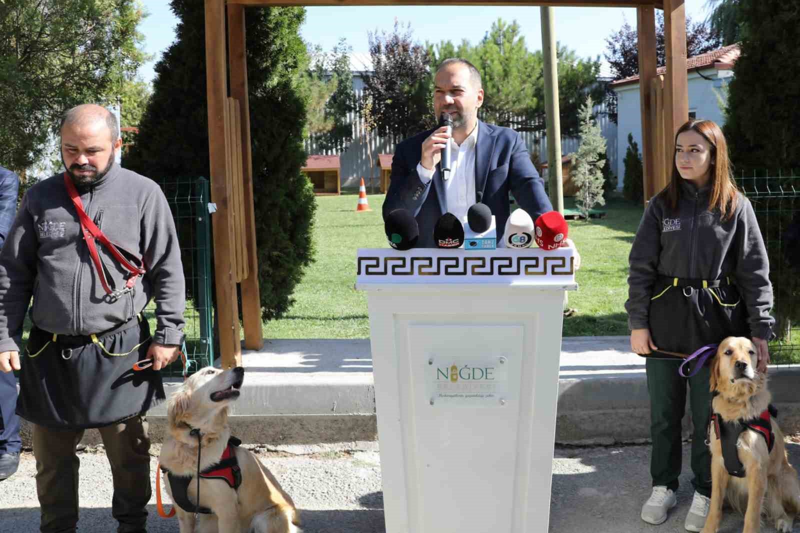 Başkan Özdemir: “Rehabilite edilen hayvanlara en iyi hizmeti sunmanın gayreti içerisindeyiz”