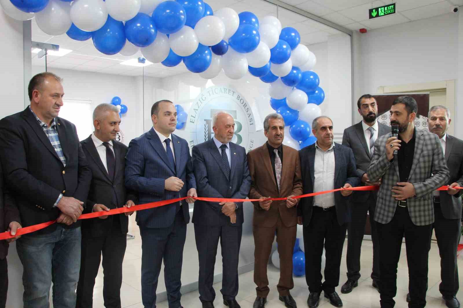 Bing&ouml;l&rsquo;de Elazığ Ticaret Borsası Temsilciliği a&ccedil;ıldı 