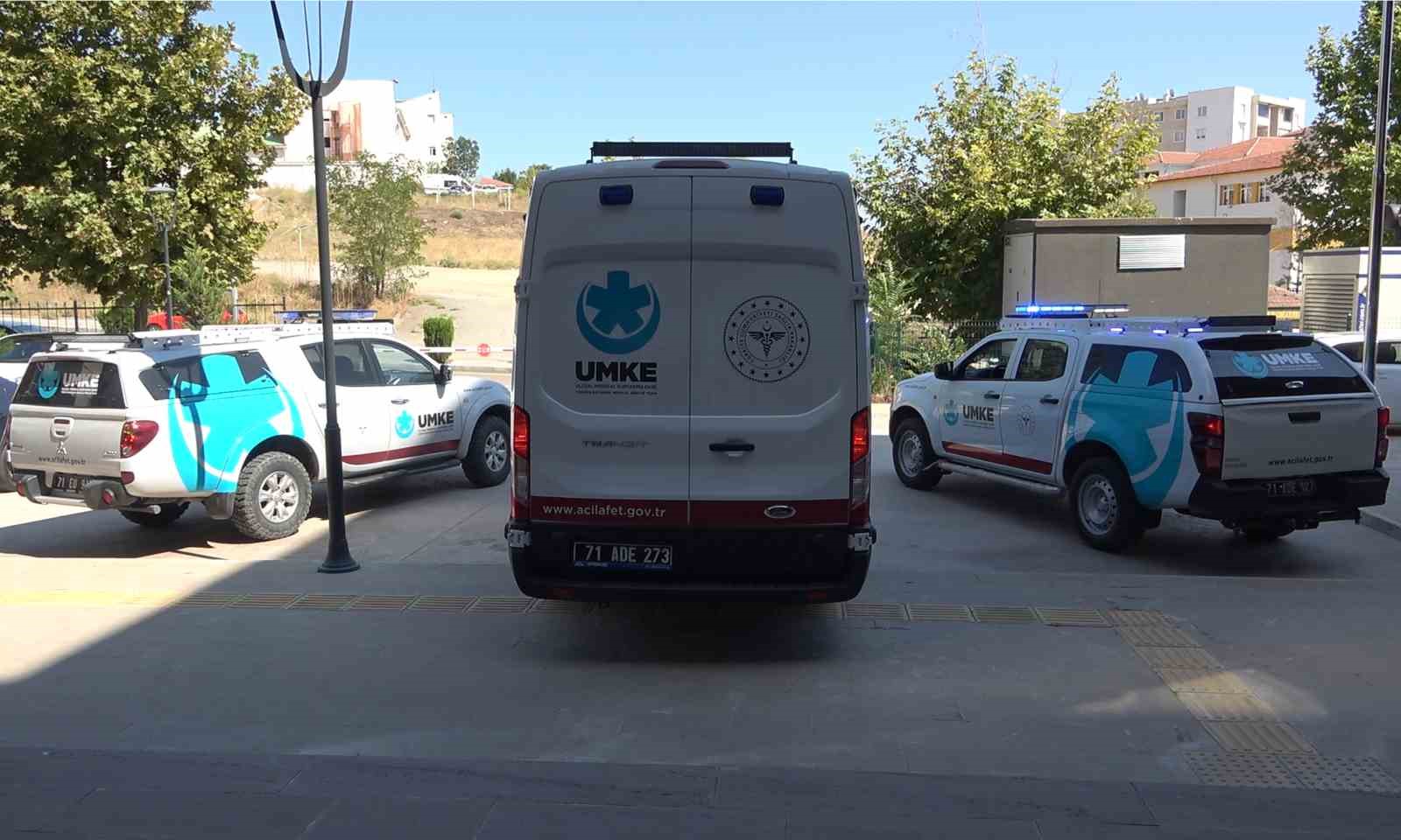 Kırıkkale&rsquo;ye tam donanımlı iki adet UMKE aracı tahsis edildi
