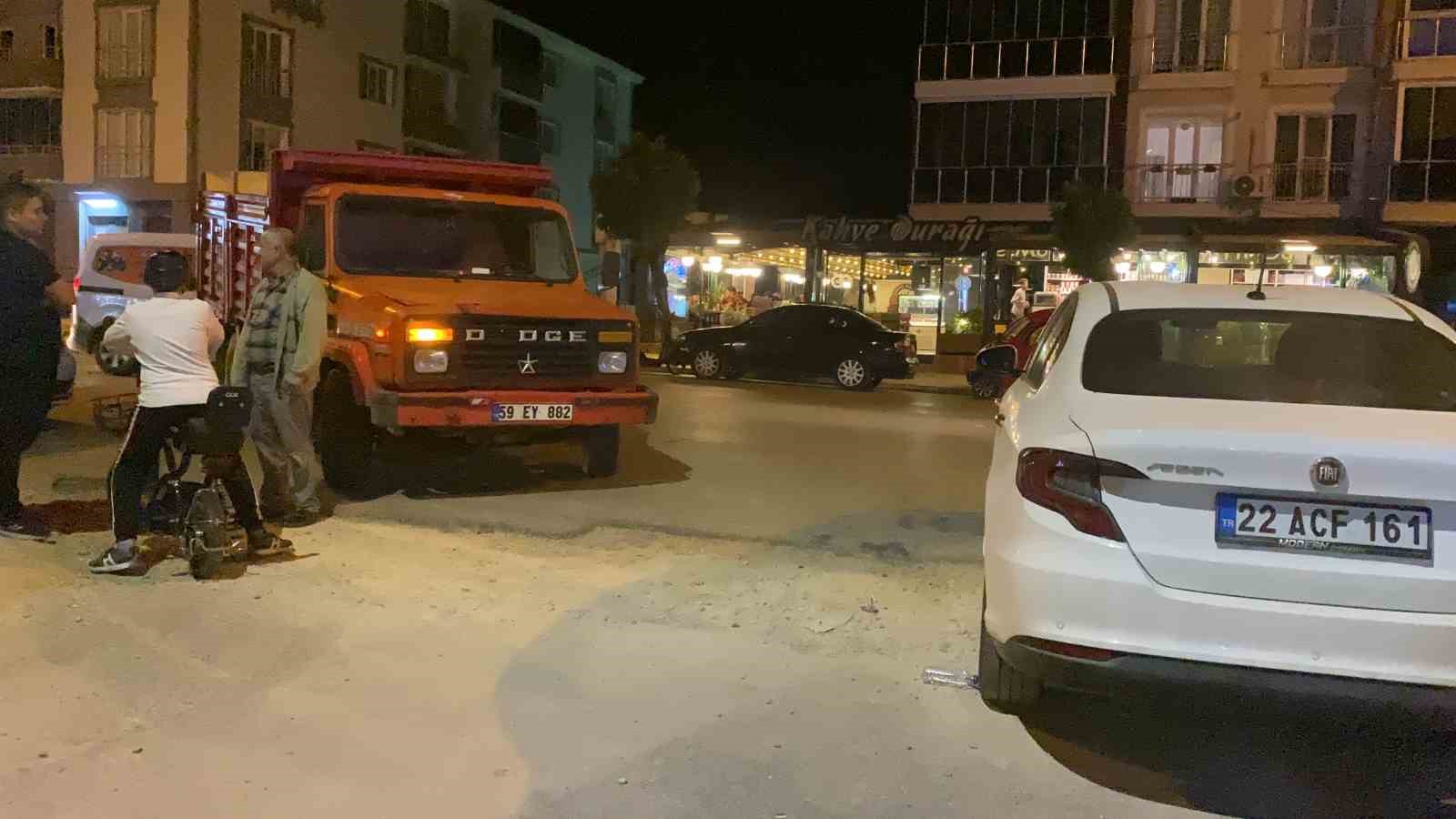 Edirne’de trafik kazası: 1 yaralı