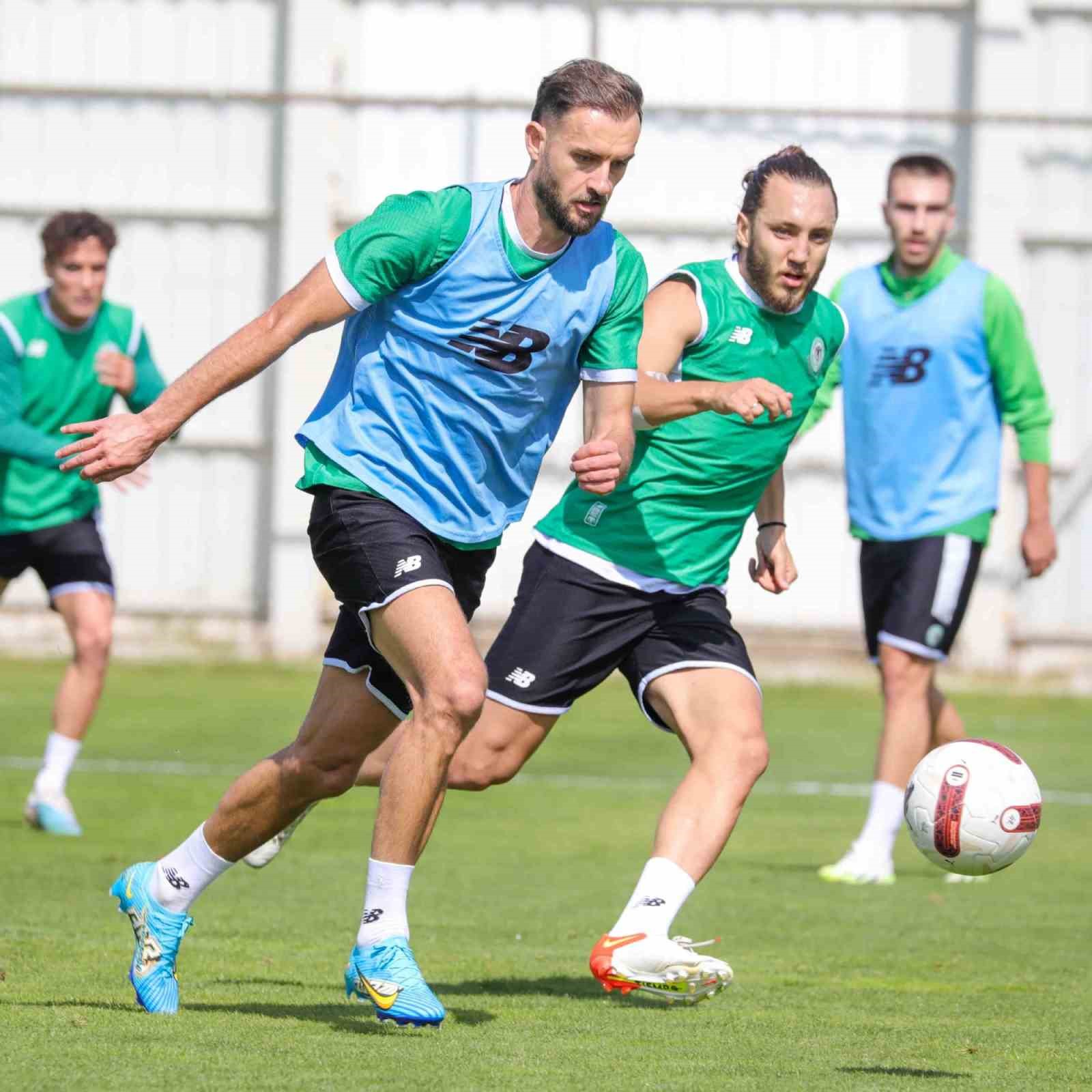 Konyaspor&rsquo;da Hatayspor ma&ccedil;ı hazırlıklarını devam ediyor
