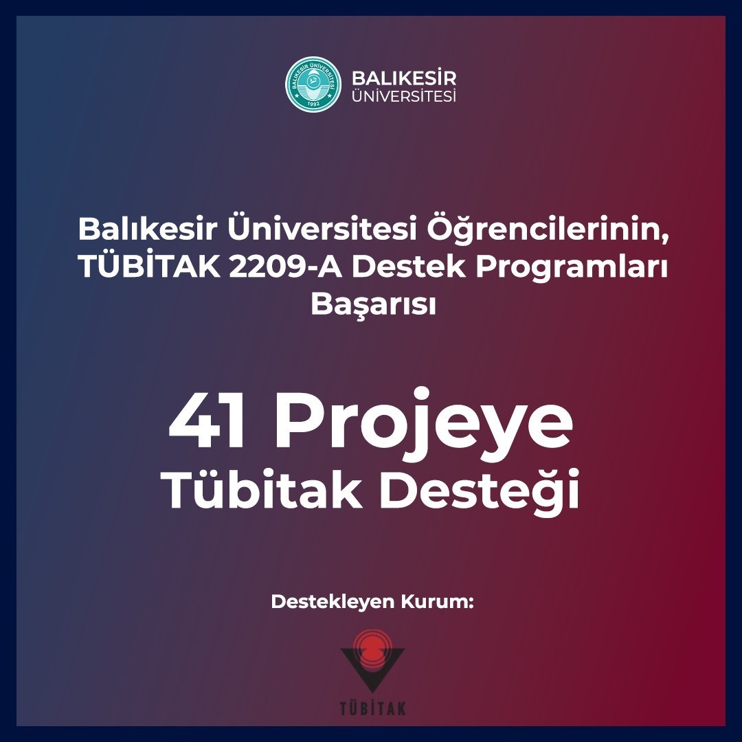 BAÜN’lü öğrencilerin 41 projesi onay aldı