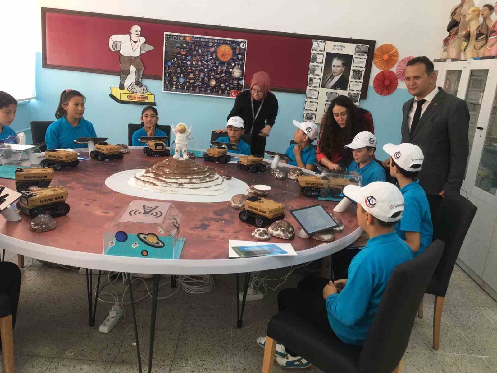 Teknofest Kızılcahamam&rsquo;da &ouml;ğrencilerin ayağına geldi
