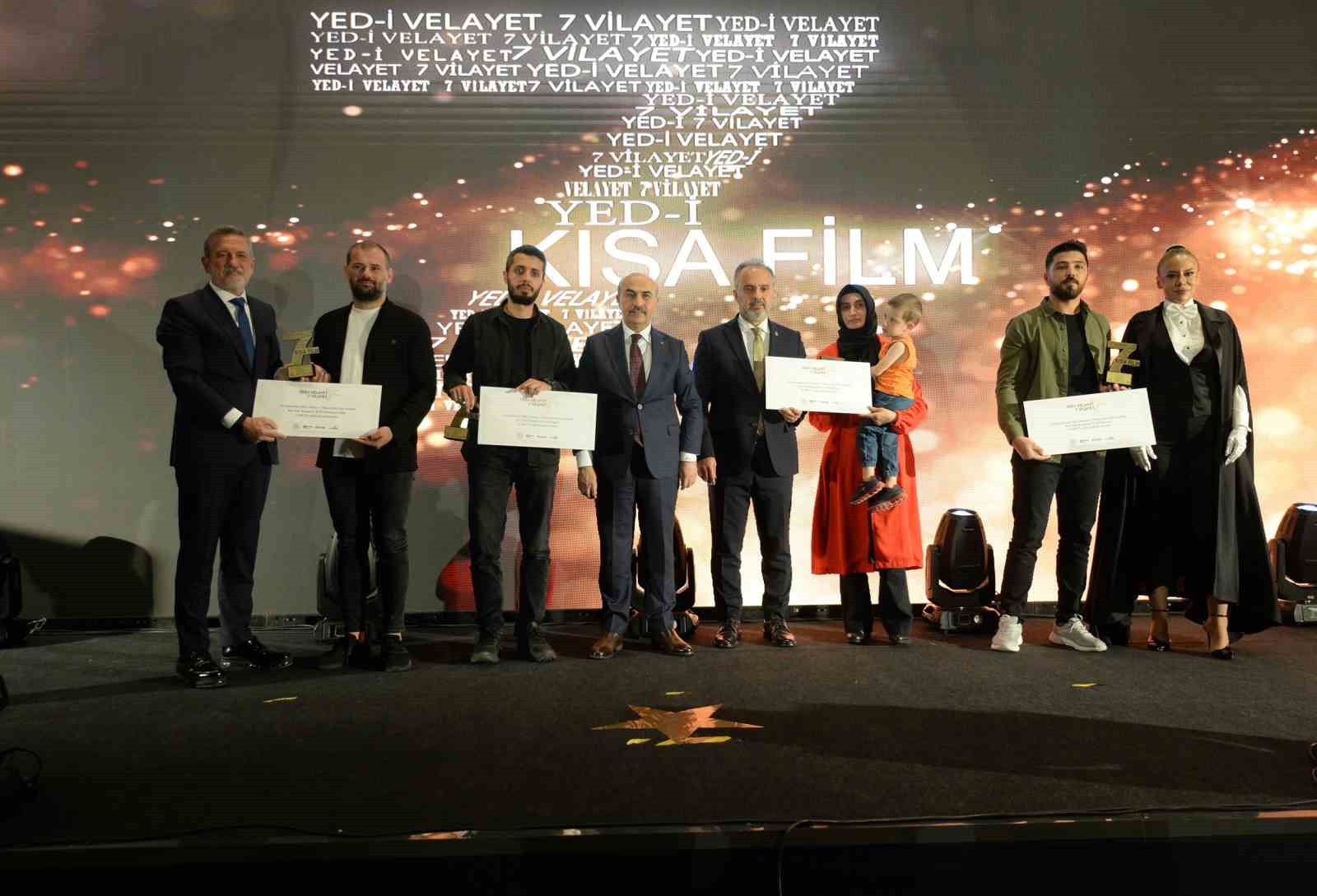 Yed-i Velayet 7 Vilayet Kısa Film Festivali’nde ödüller sahiplerini buldu