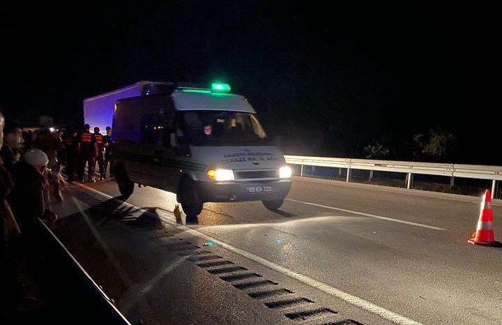 Amasya’da otomobilin çarptığı yaya hayatını kaybetti