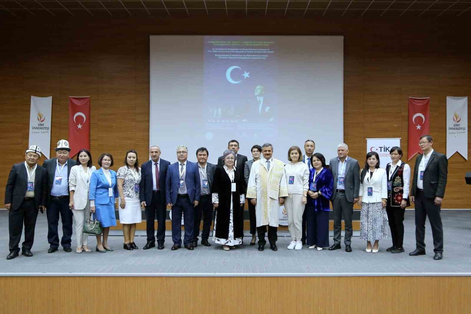 Siirt Üniversitesi’nde Cumhuriyet’in 100. yılı sempozyumu