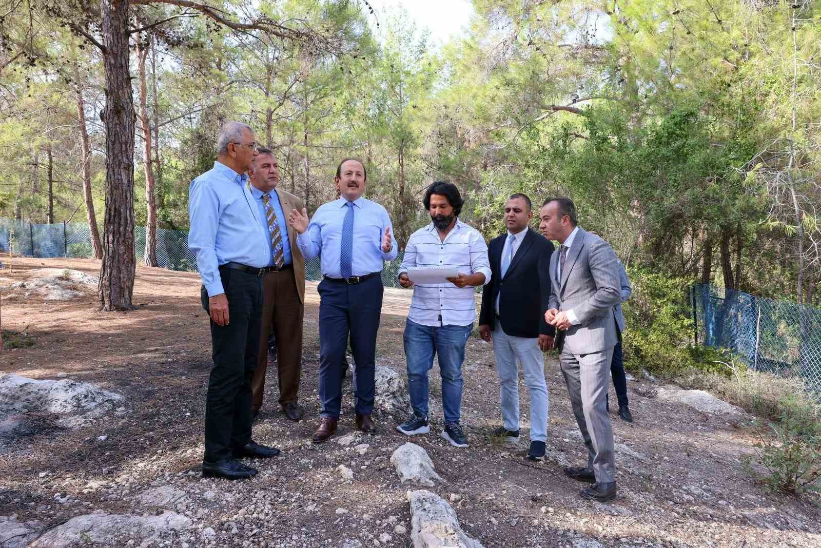 Mersin’de orman okulu yapılıyor