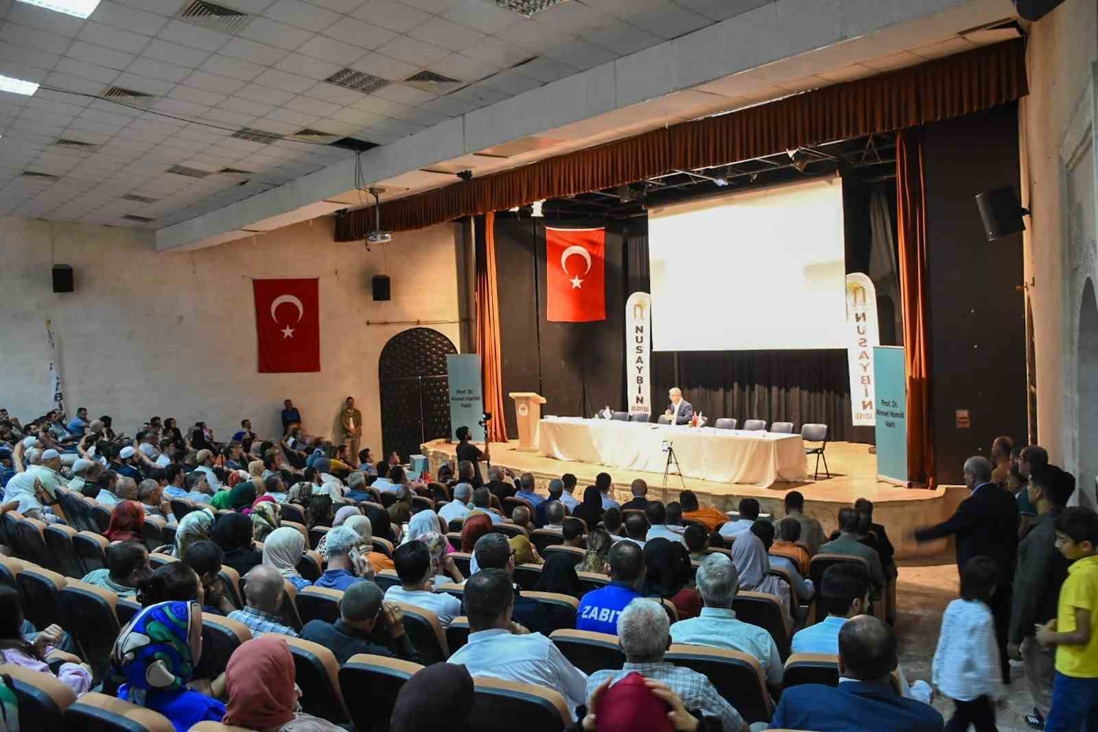 Nusaybin’de sağlık konferansı düzenlendi