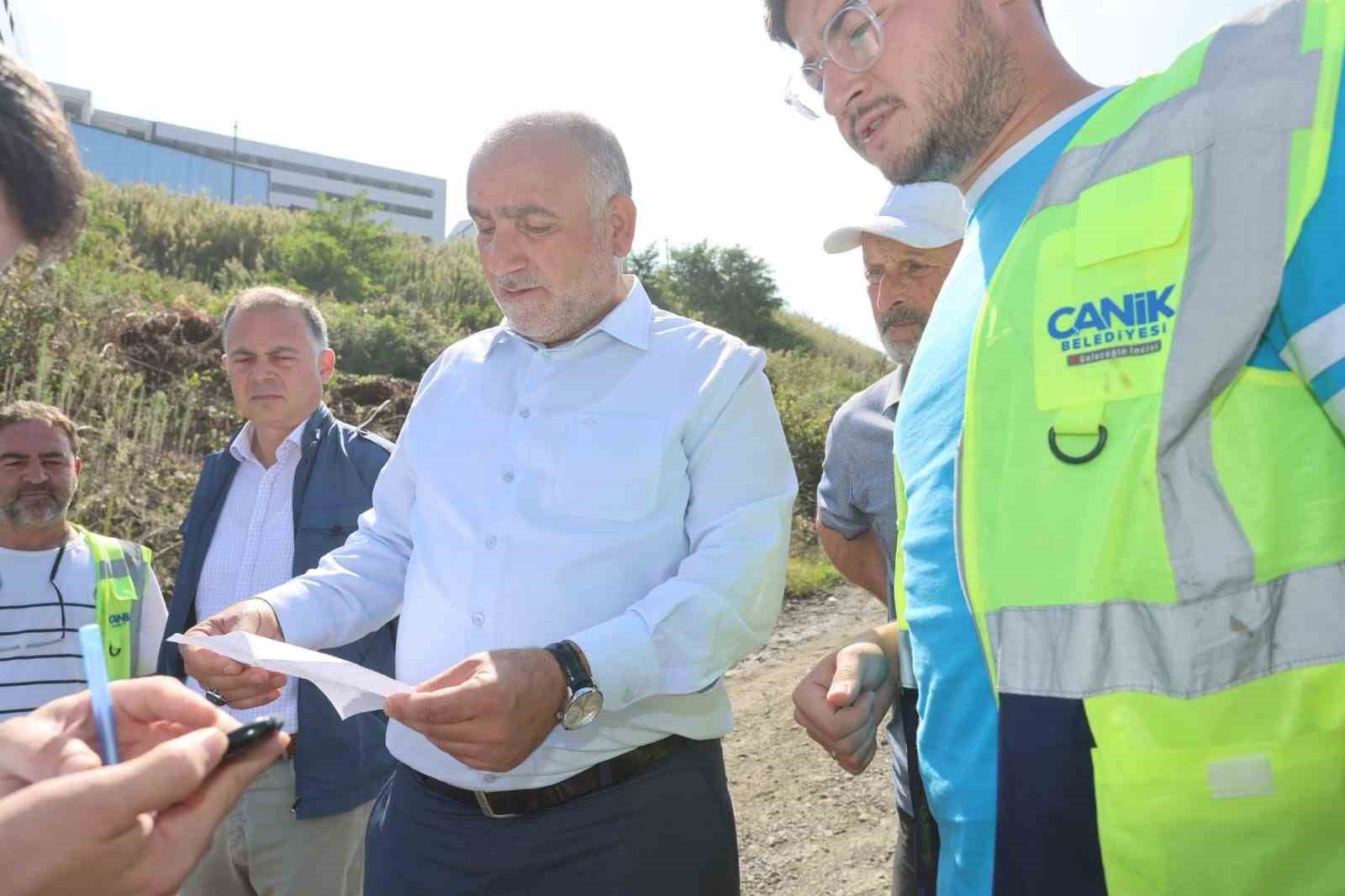 Başkan Sandıkçı: "Canik’imize ömürlük hizmetler kazandırıyoruz"