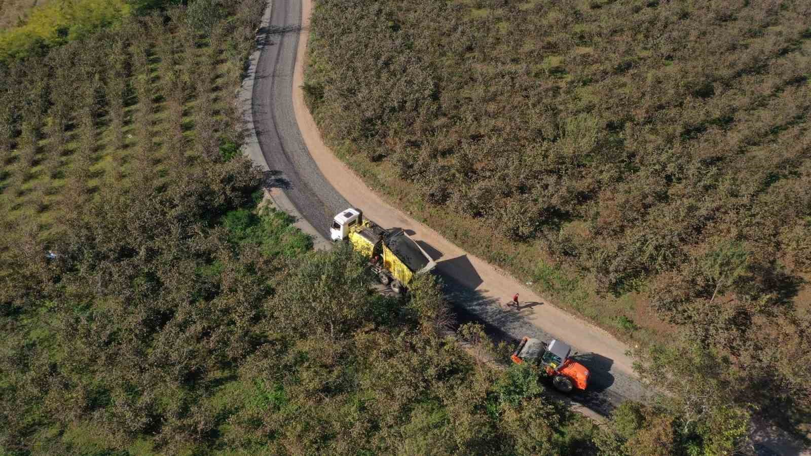Ordu&rsquo;da asfalt &ccedil;alışmaları s&uuml;r&uuml;yor
