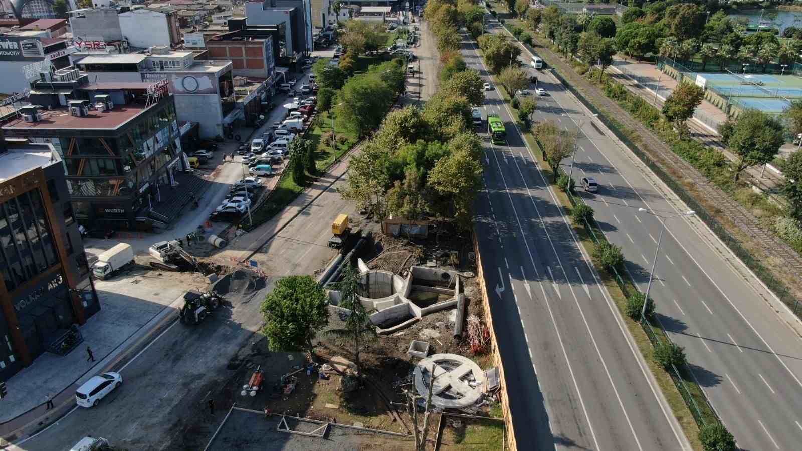 Samsun'da üç noktada altyapıya neşter