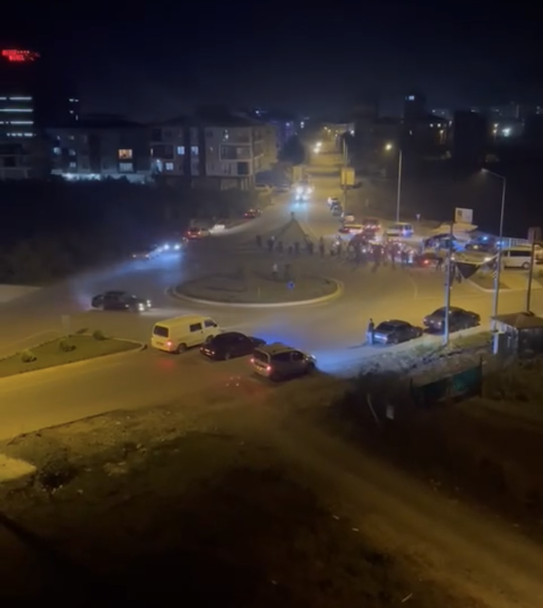 Ordu’da kavşakta drift yapan ve trafiği tehlikeye düşüren sürücülere 36 bin TL ceza