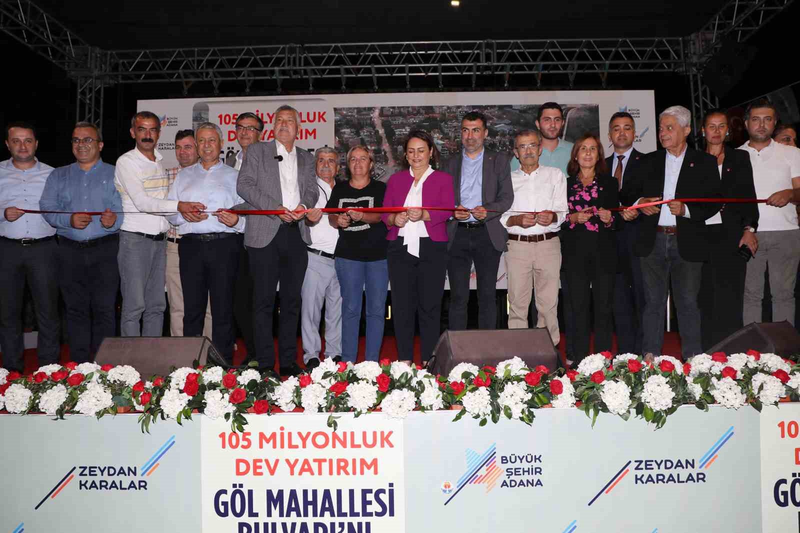 105 milyon liraya mal olan Göl Mahallesi Bulvarı açıldı