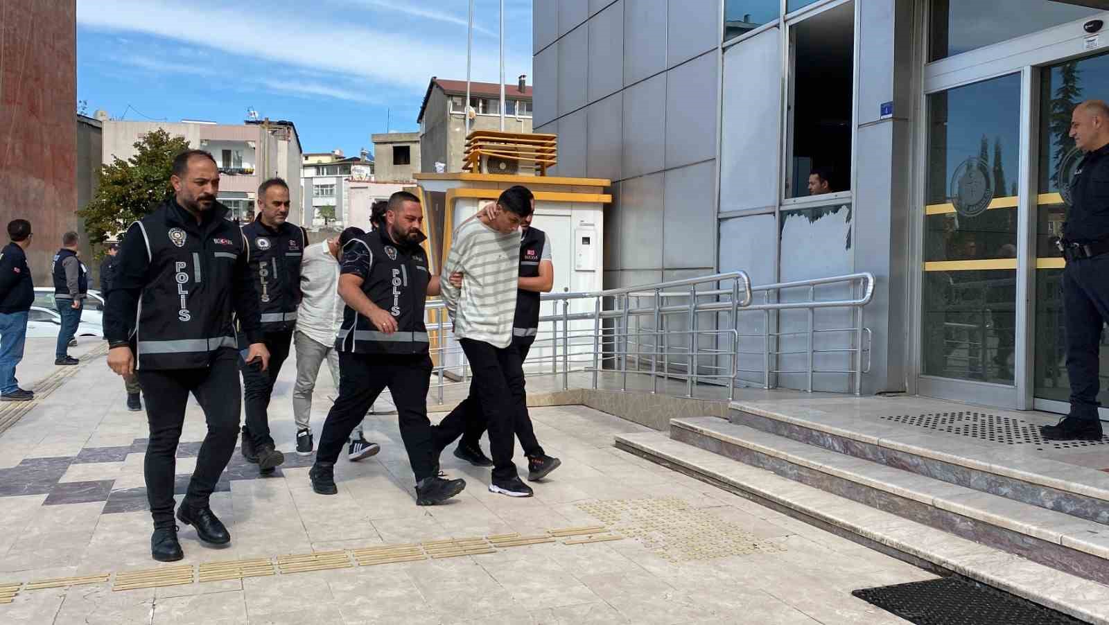 Ordu&rsquo;da silahlı saldırı zanlısı 6 kişi adliyede
