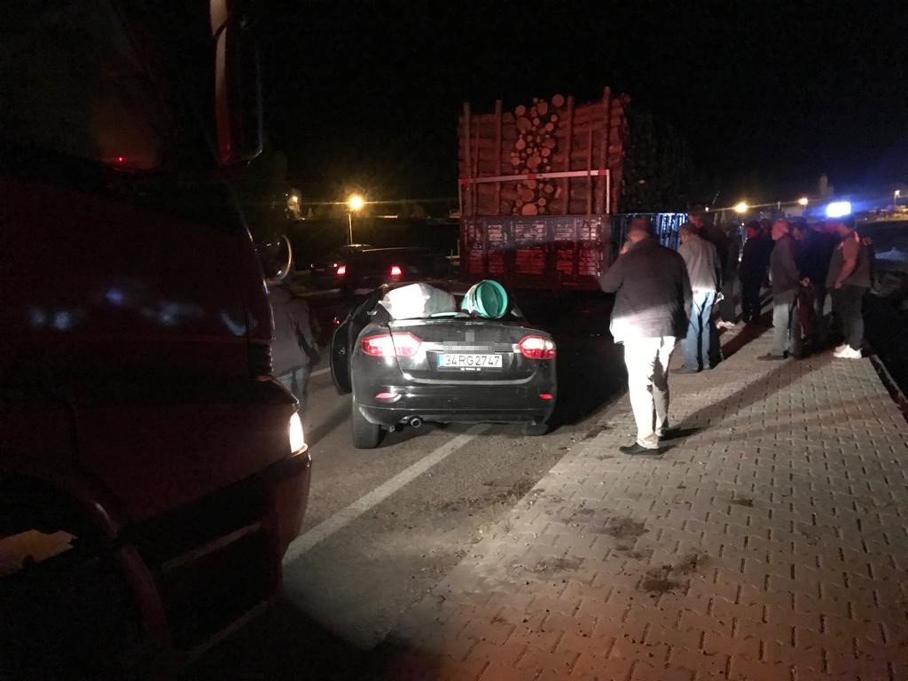 Giresun&rsquo;da trafik kazası: 1 &ouml;l&uuml;
