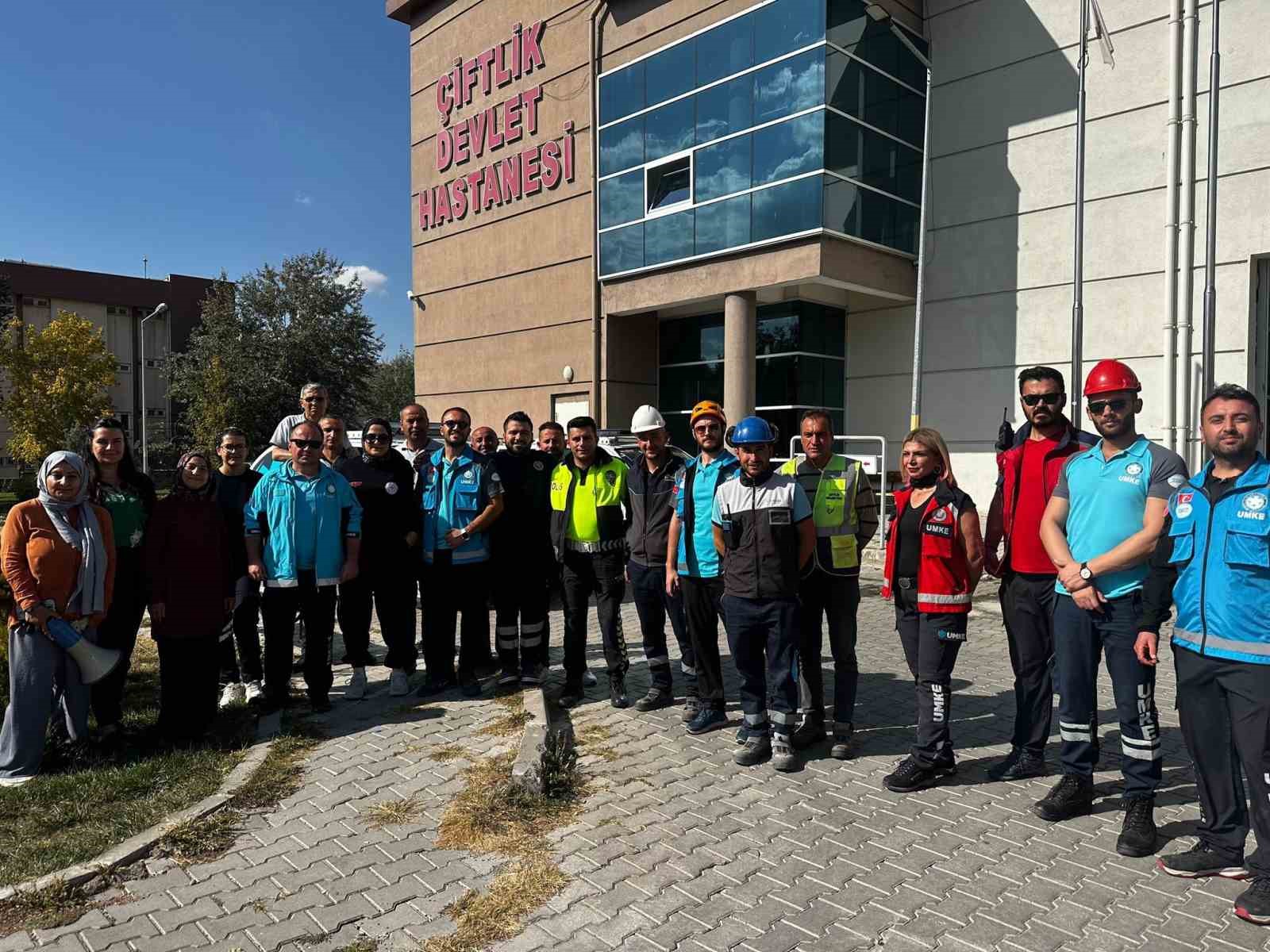 Niğde’de HAP Tatbikatı yapıldı
