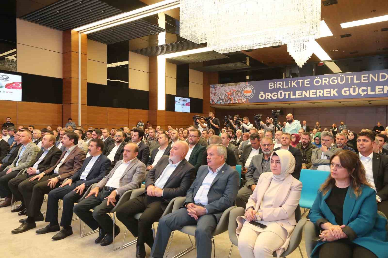 Memur-Sen ve Hak-İş’ten Filistin’e destek mitingi