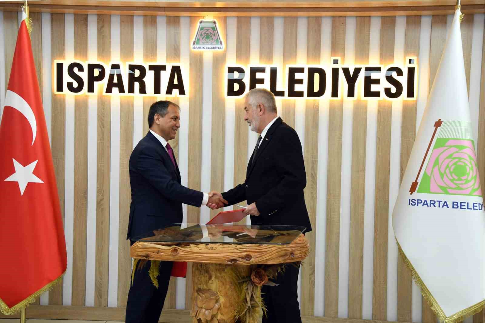 Isparta Belediyesi ile Milli Eğitim M&uuml;d&uuml;rl&uuml;ğ&uuml; arasında iş birliği protokol&uuml;
