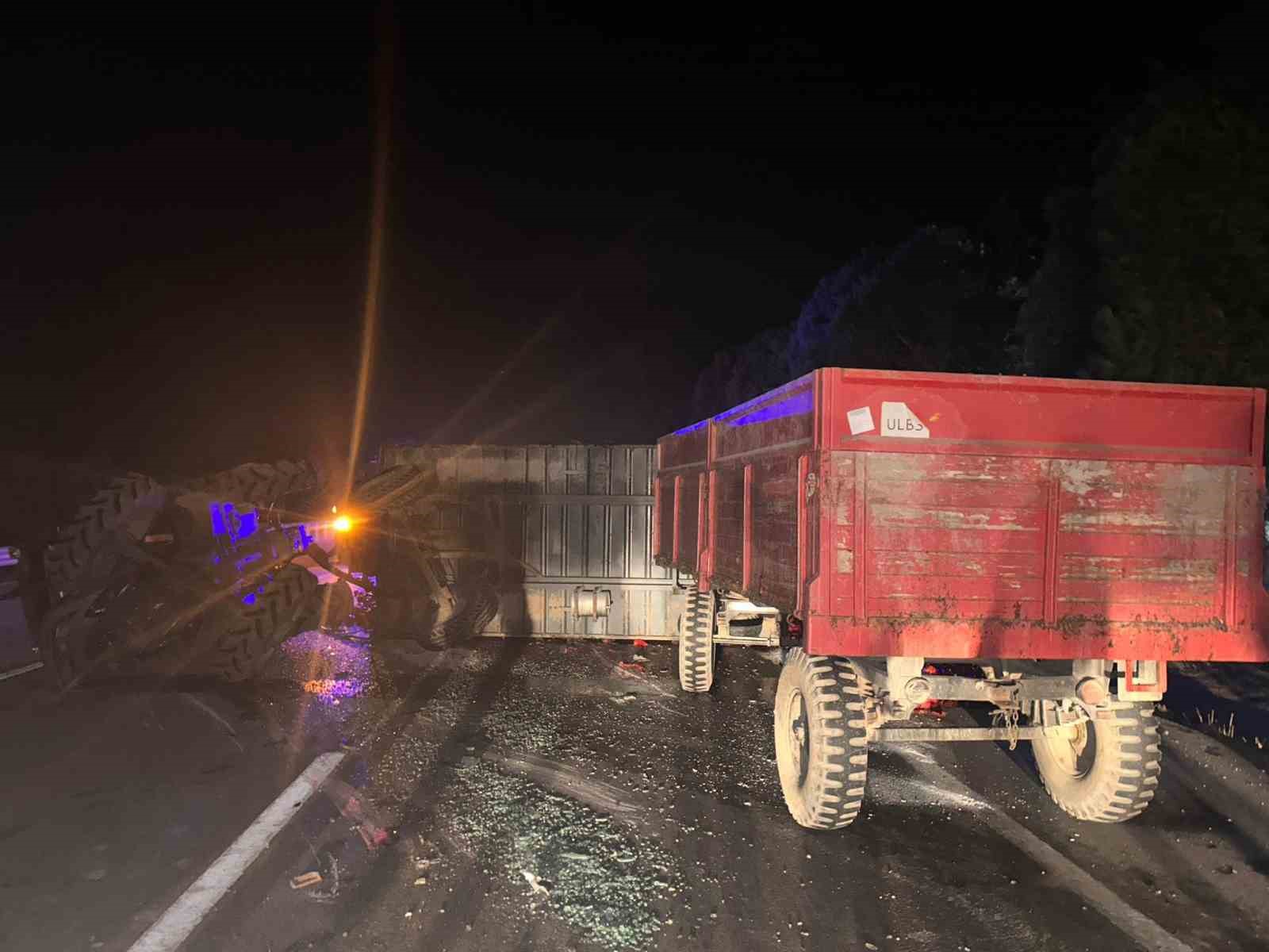 Susurluk’ta trafik kazasında 3 kişi yaralandı