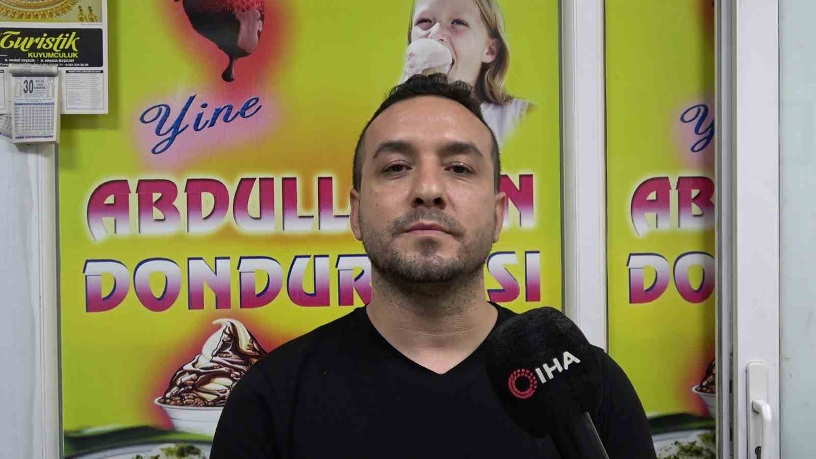 Siirt fıstığından yapılan dondurma ilgi görüyor