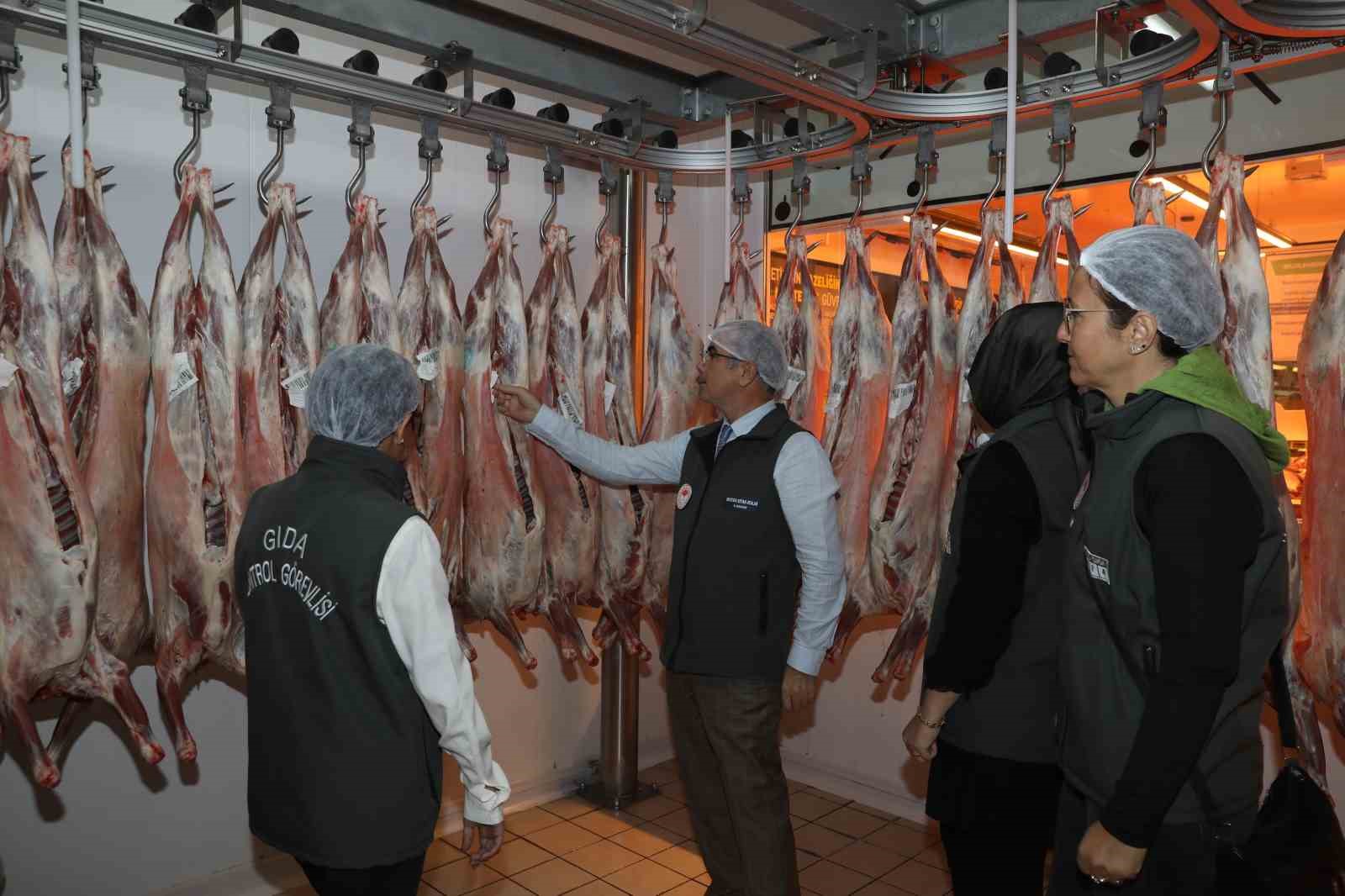 Diyarbakır’da hayvansal ürün satan iş yerlerinde sıkı denetim