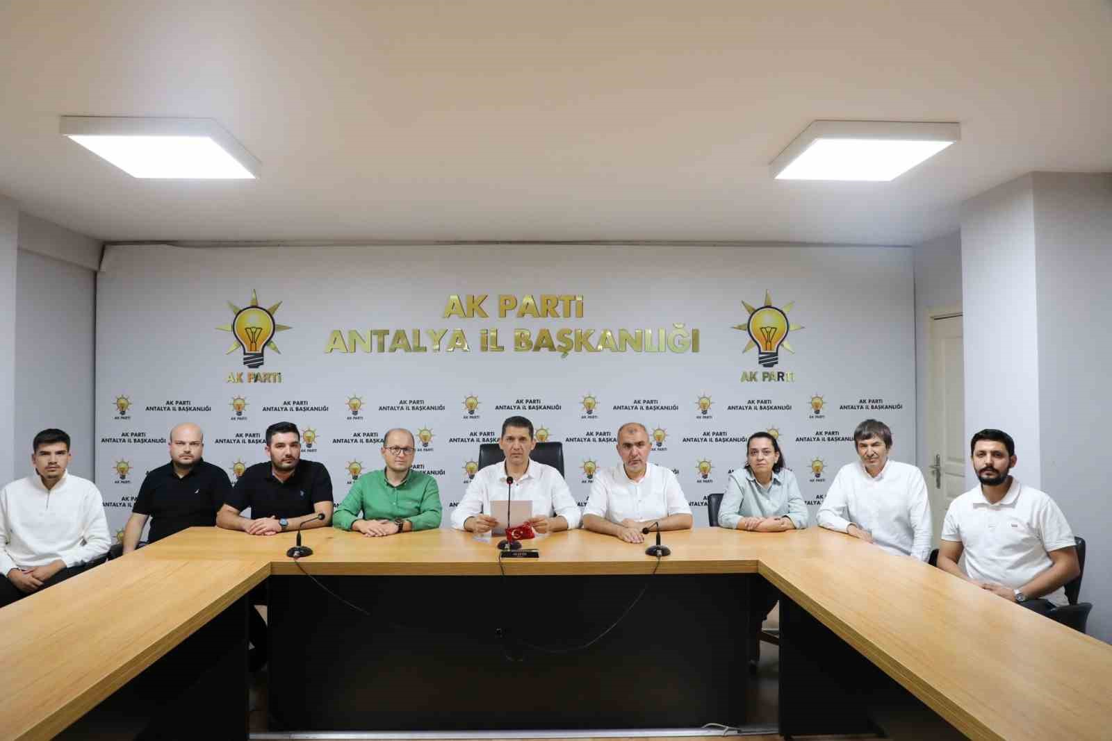 AK Parti İl Başkanı Çetin: "Savaşın da bir ahlakı vardır"