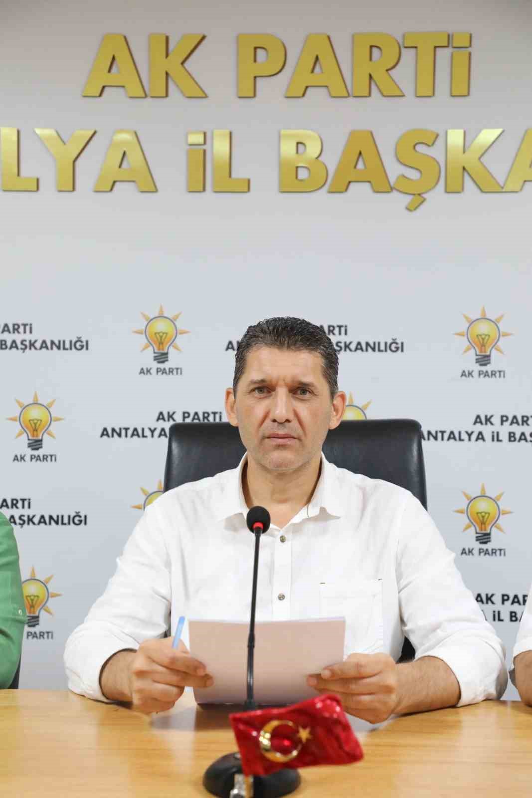 AK Parti İl Başkanı &Ccedil;etin: "Savaşın da bir ahlakı vardır"
