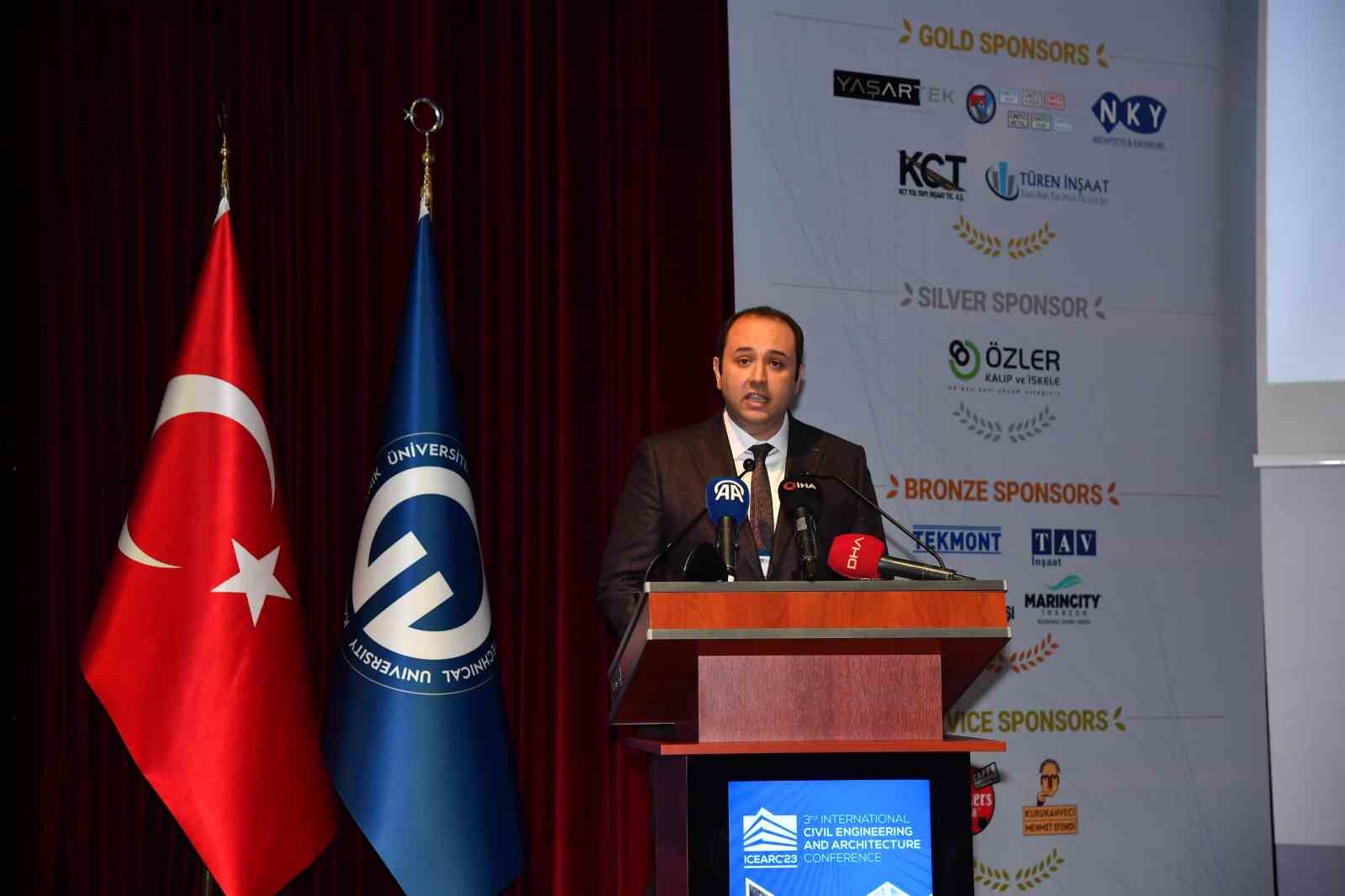 Uluslararası İnşaat M&uuml;hendisliği ve Mimarlık Konferansı&rsquo;nda g&uuml;ndem; 6 Şubat&rsquo;taki Kahramanmaraş Depremi
