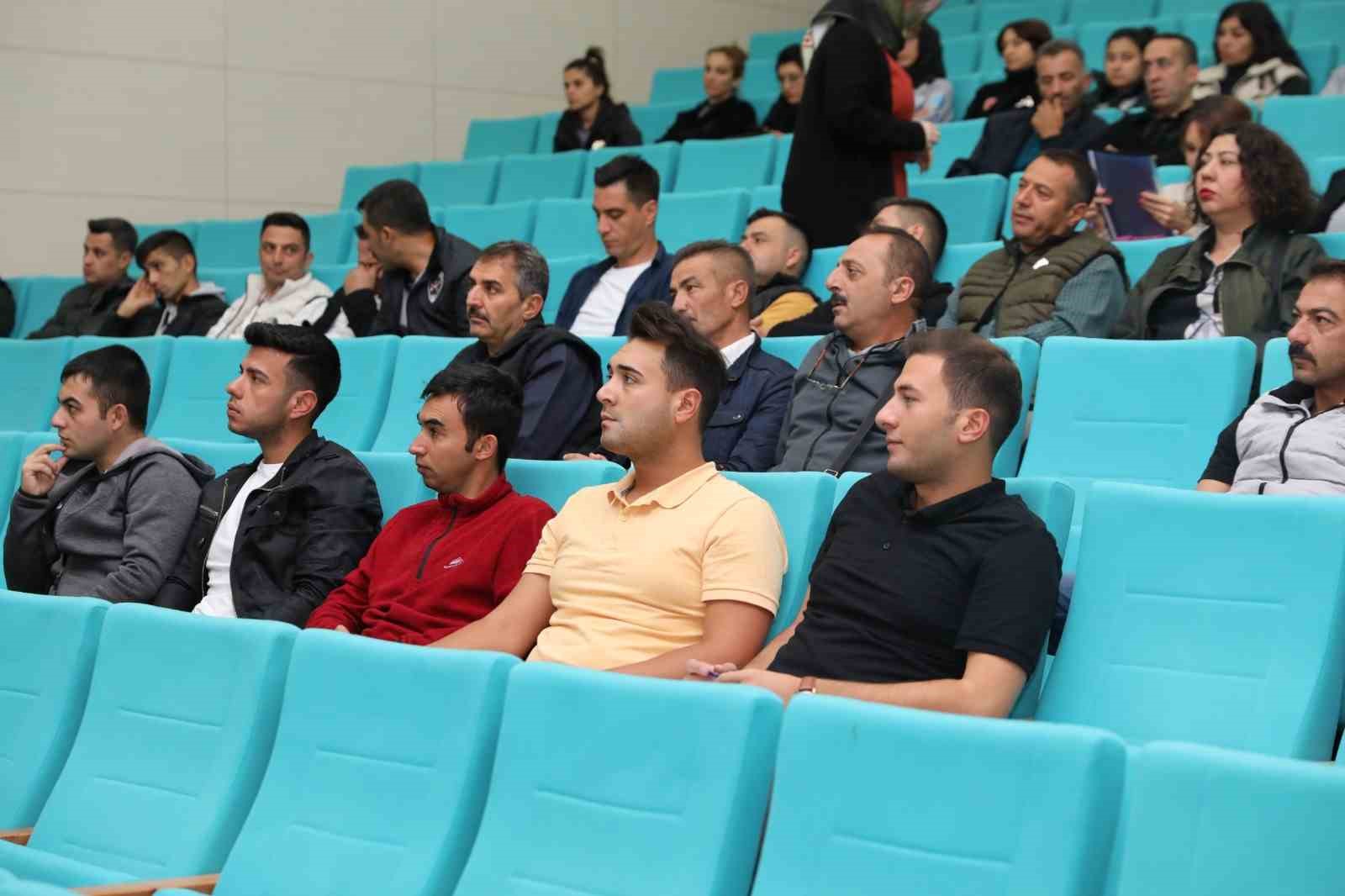 Niğde&rsquo;de G&uuml;venlik G&ouml;revlilerine Eğitim Verildi
