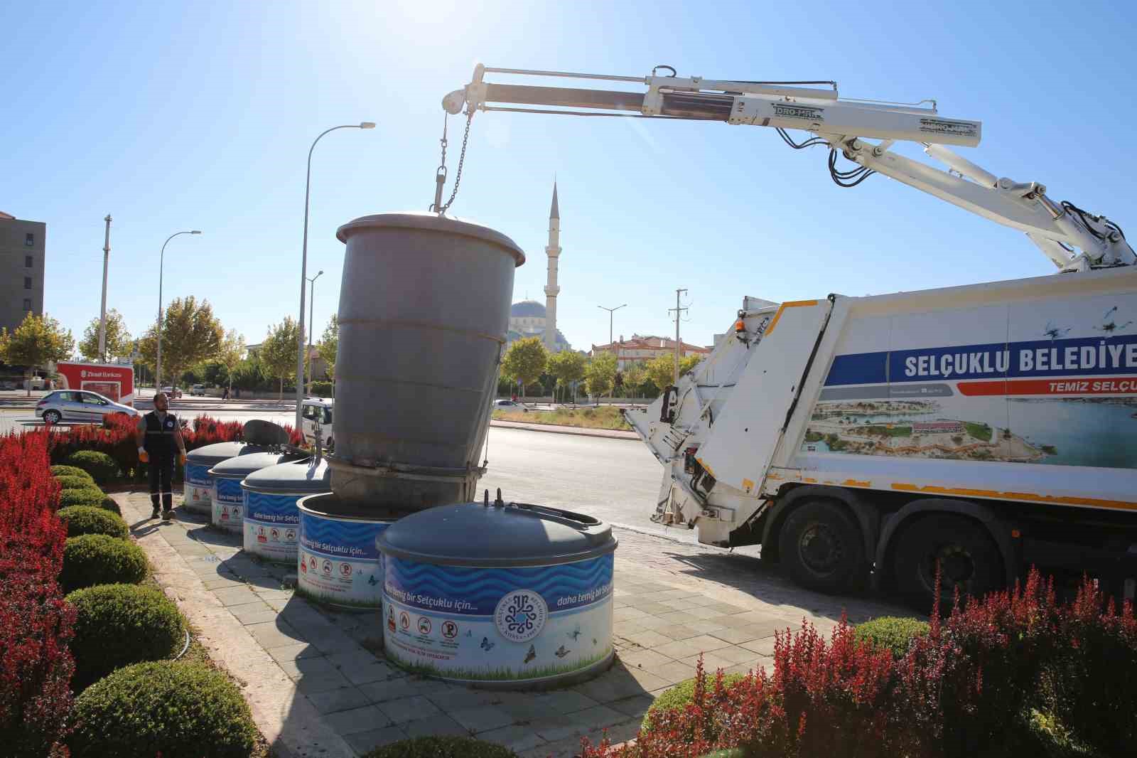 Selçuklu’da Akıllı Atık Sistemi yaygınlaşıyor