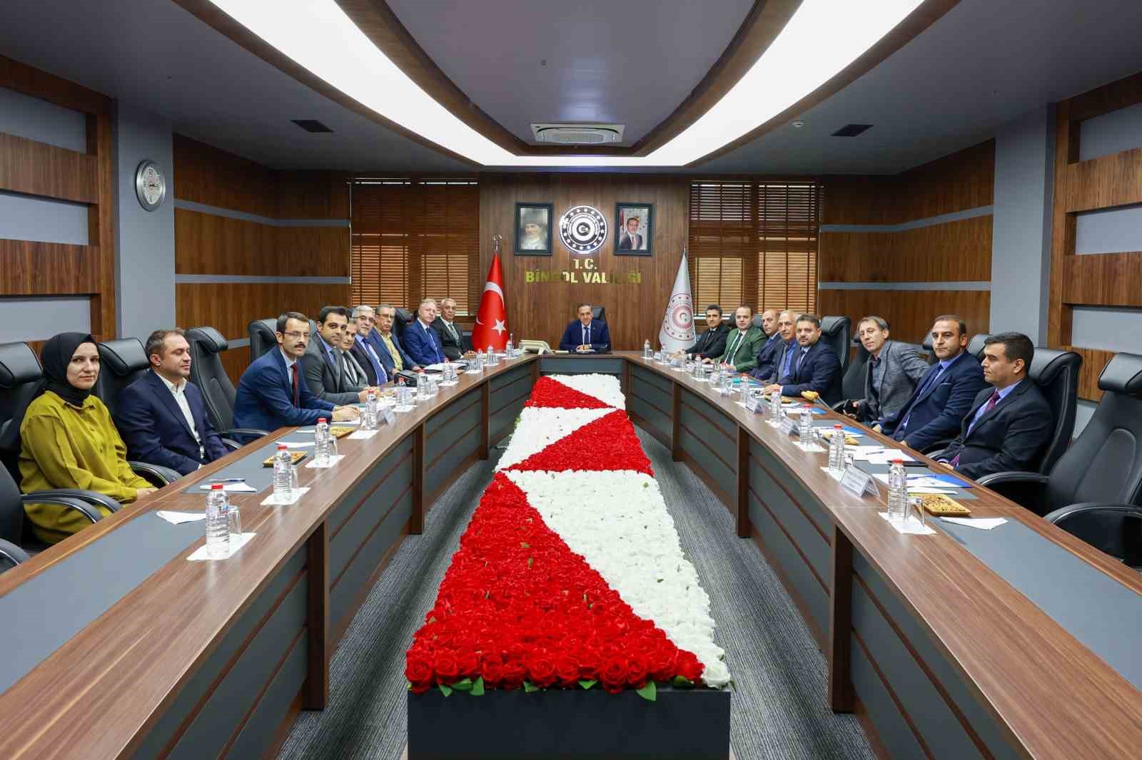 Bingöl’de "İstihdam ve Mesleki Eğitim Kurulu Toplantısı" yapıldı