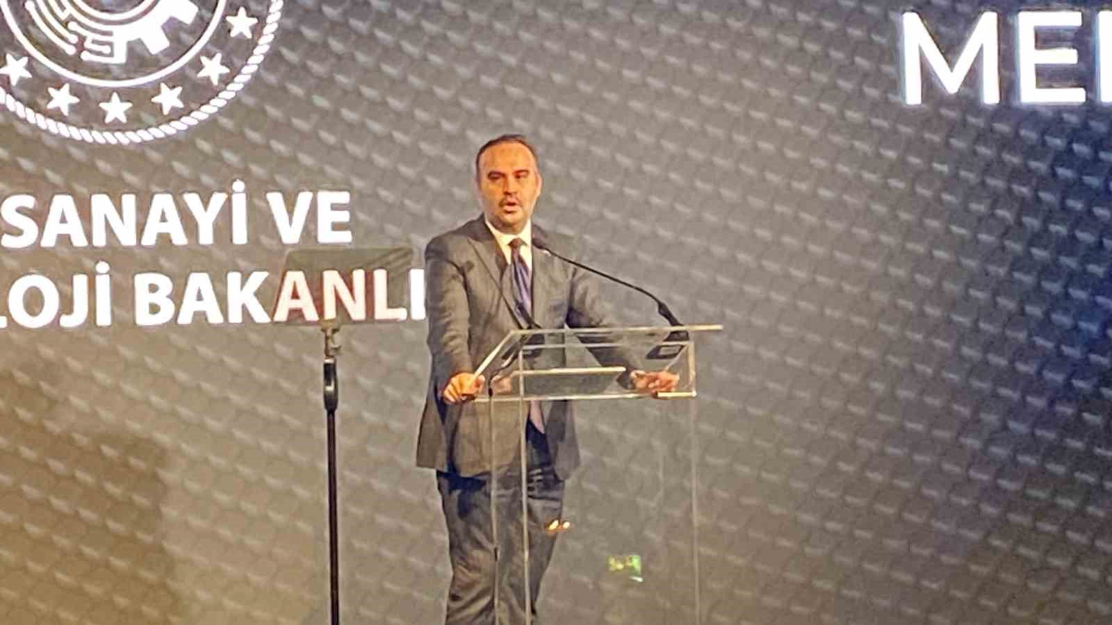 Sanayi ve Teknoloji Bakanı Mehmet Kacır: "Teknoloji trendlerini belirleyen bir T&uuml;rkiye i&ccedil;in &ccedil;alışacağız"
