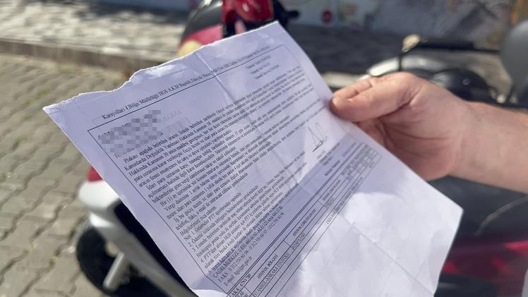 Engelli vatandaş geçmediği gişeden ceza yediğini iddia etti