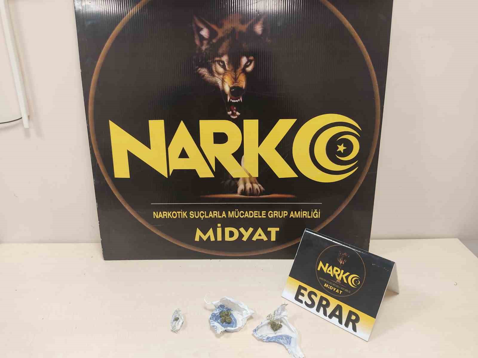 Mardin’de uyuşturucu operasyonunda 1 tutuklama