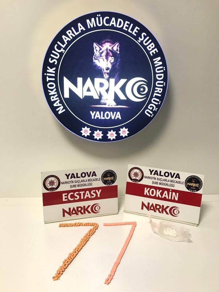 Yalova’da uyuşturucu operasyonu: 1 tutuklama