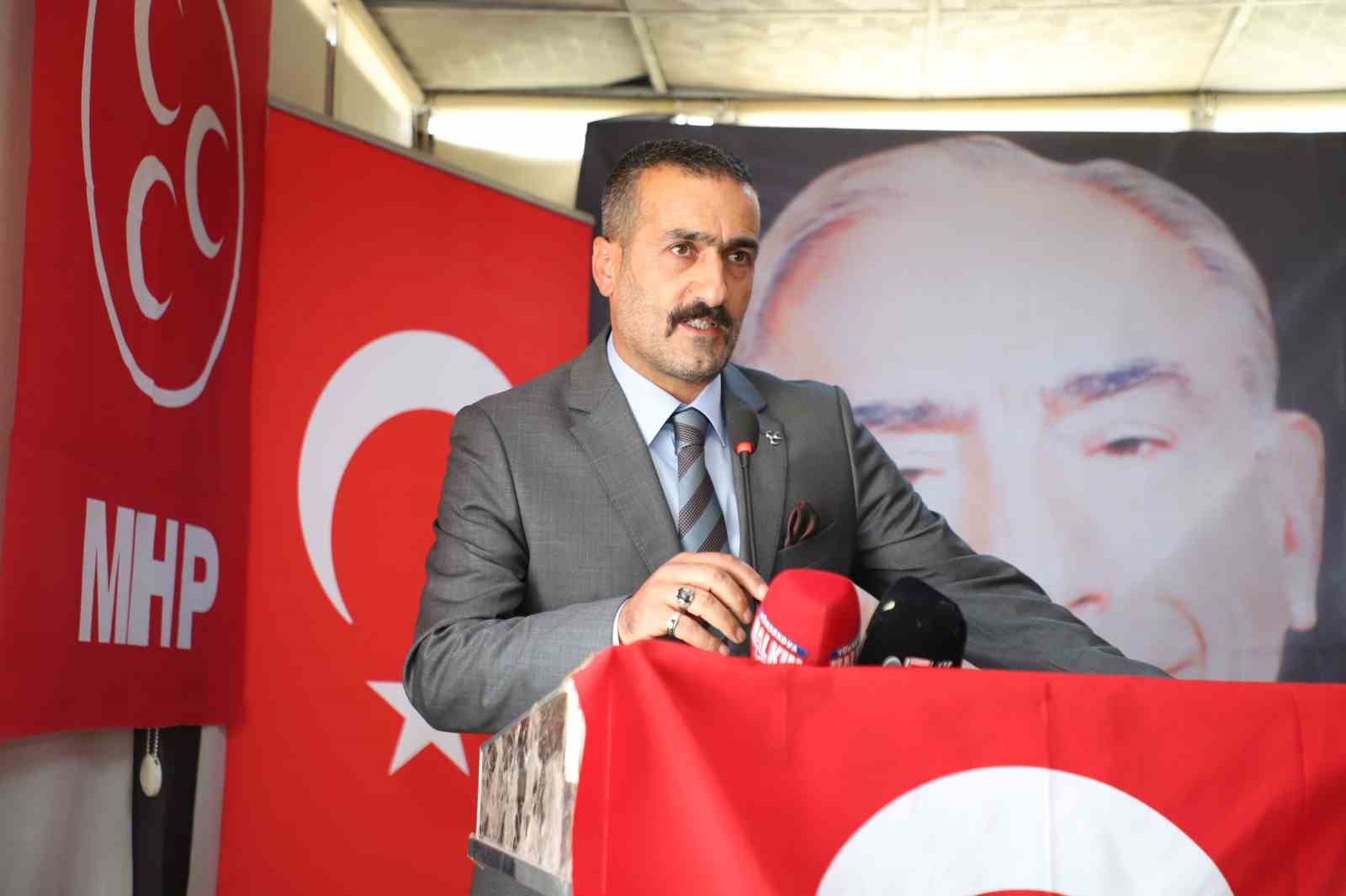MHP’li Sönmez: “PKK ve siyasi uzantıları yıllardır Kürt kardeşlerimizin hakkını gasp etmişler”