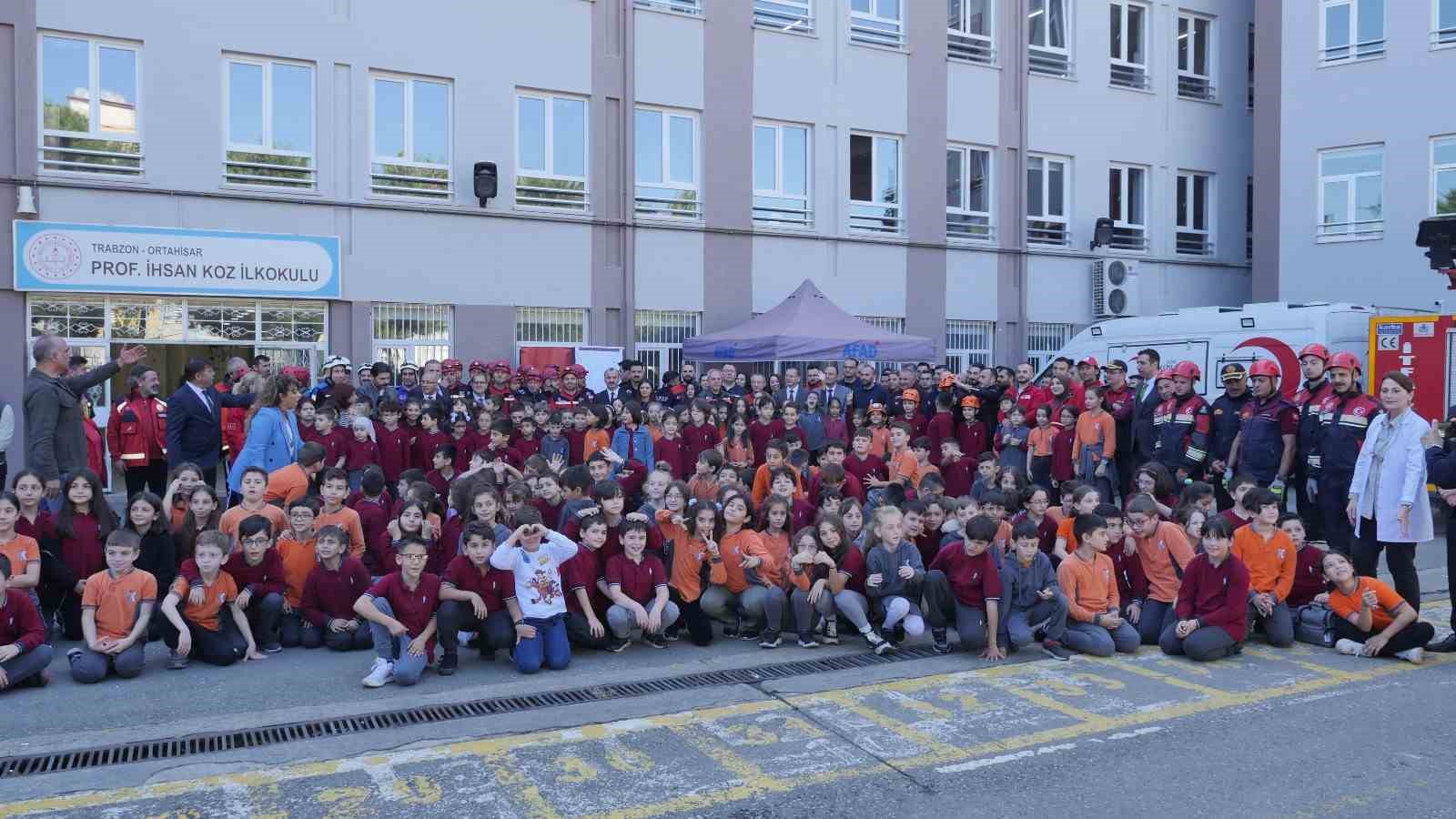 Trabzon’da gerçeği aratmayan tatbikat