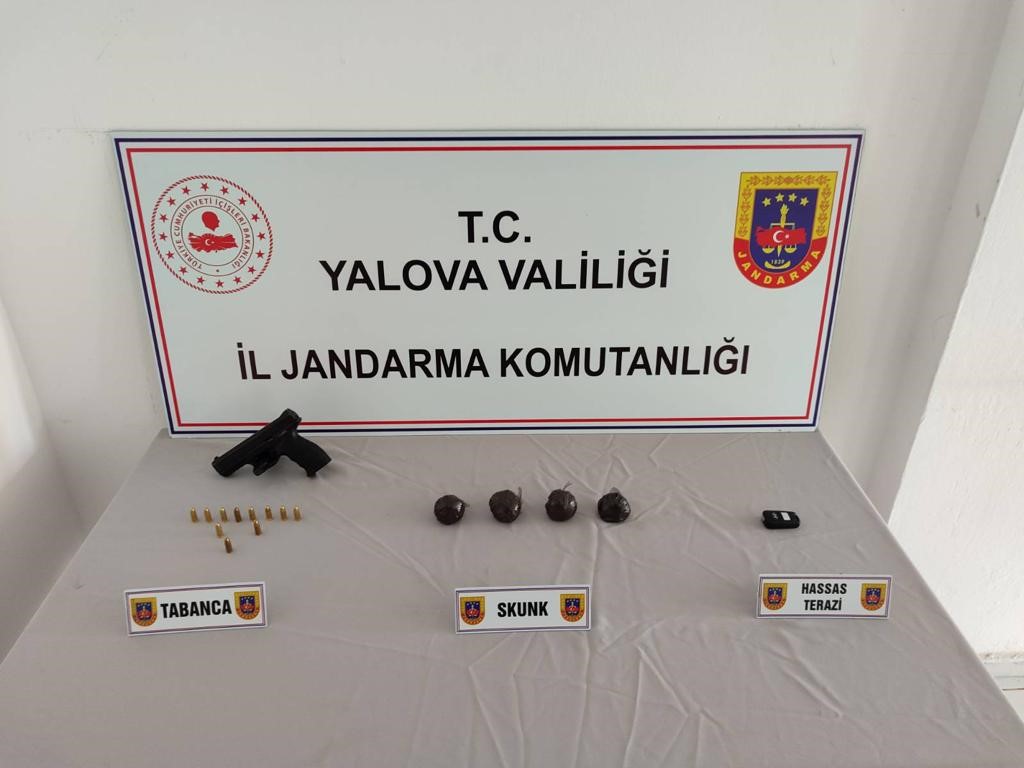 Yalova’da uyuşturucu operasyonu: 1 gözaltı