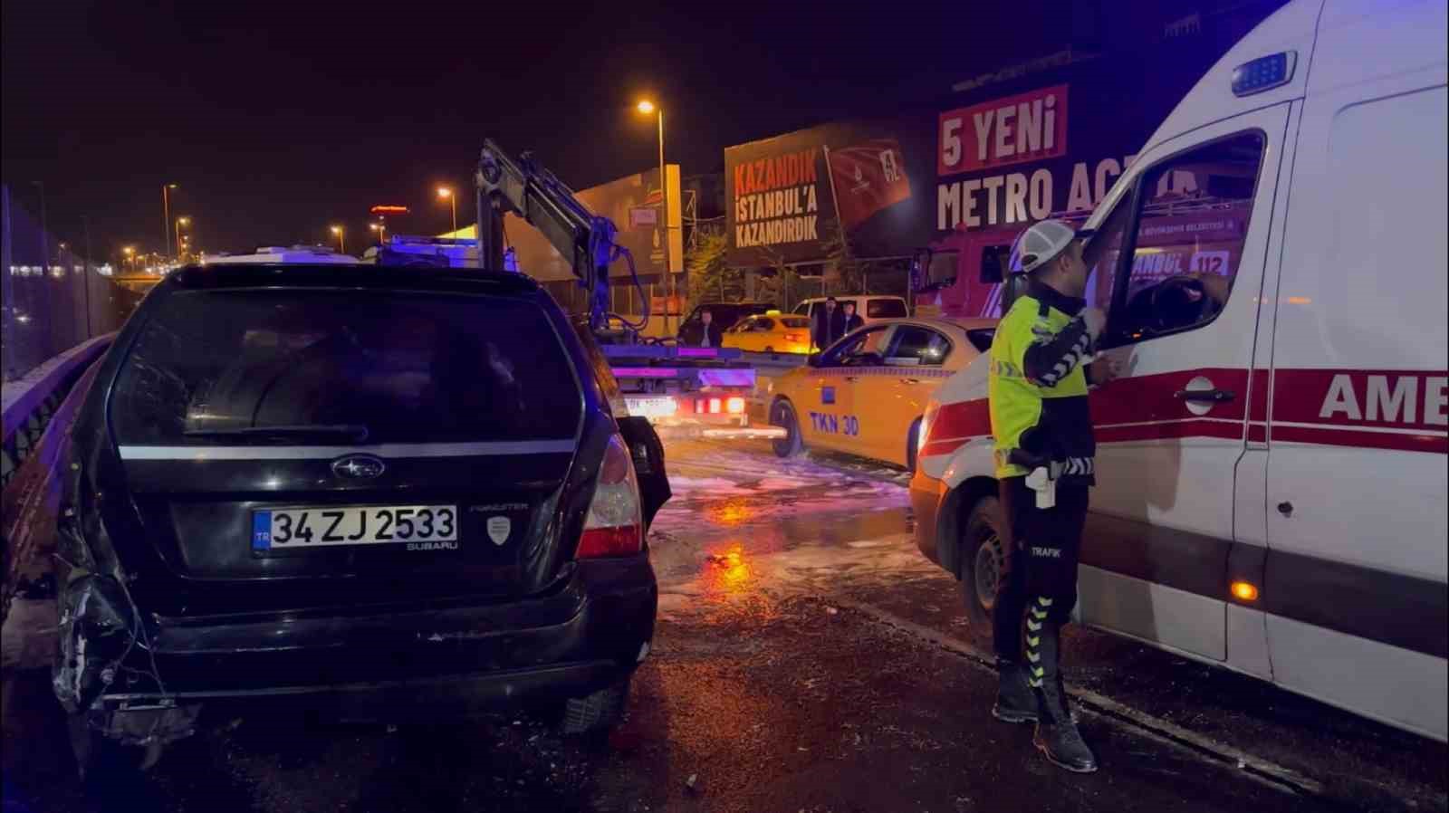 Güngören’de lüks ciple makas atan genç sürücü canından oldu: 1 ölü, 3 ağır yaralı