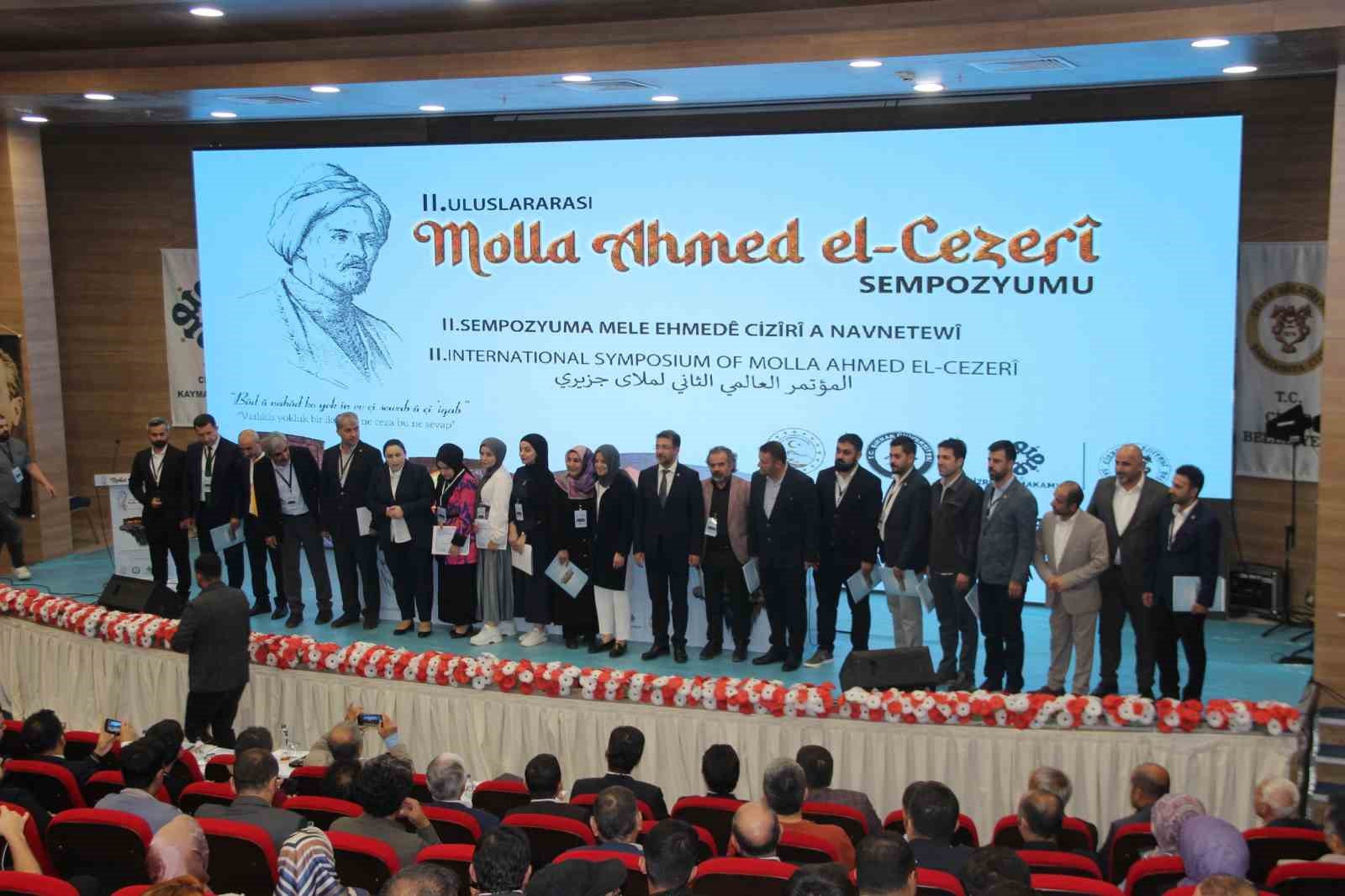 Uluslararası Molla Ahmed El-Cezeri Sempozyumu değerlendirme ve kapanışı yapıldı
