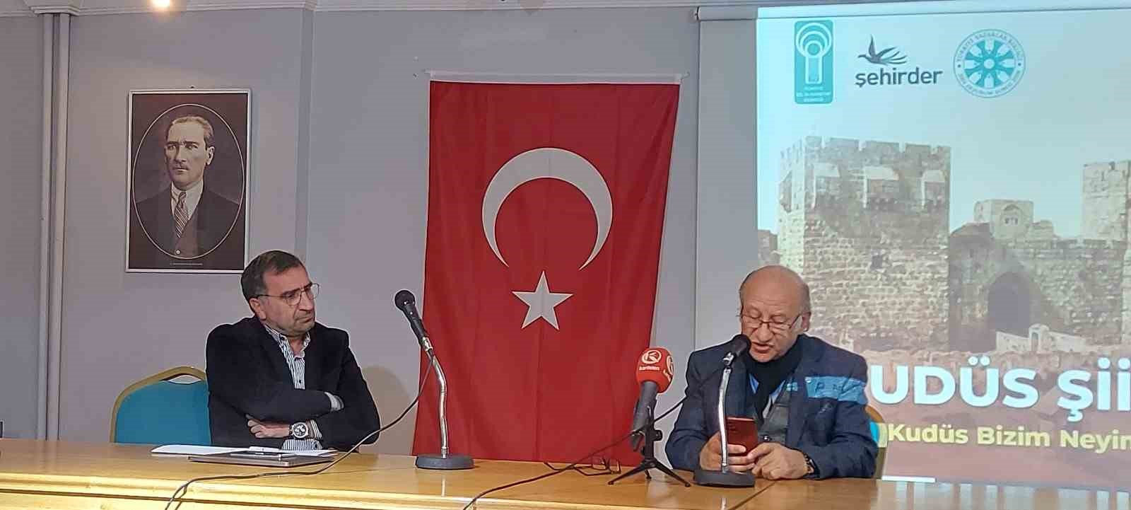 Erzurum’da Kudüs şiirleri okundu