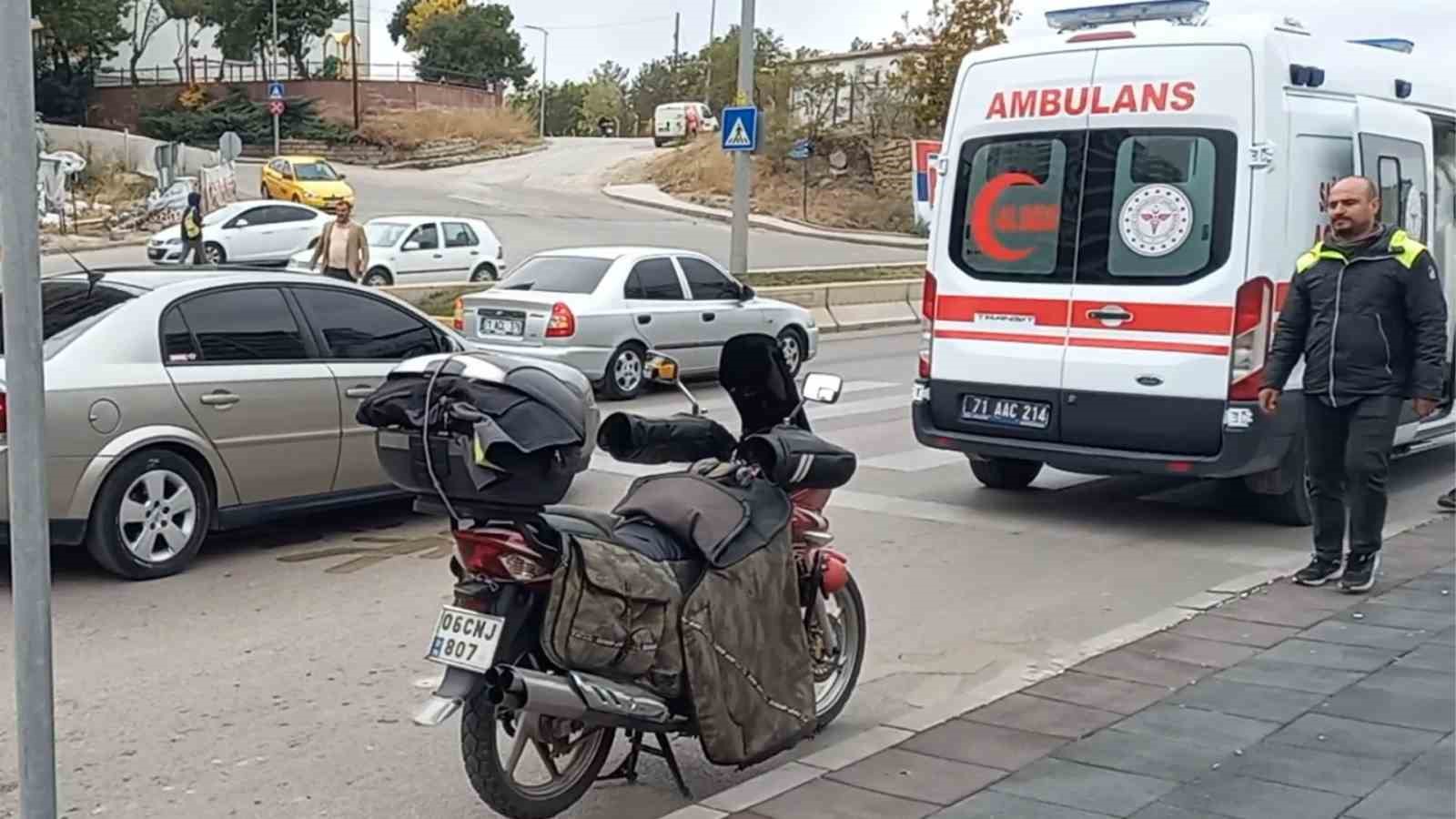 Kırıkkale&rsquo;de motosiklet devrildi: 1 yaralı
