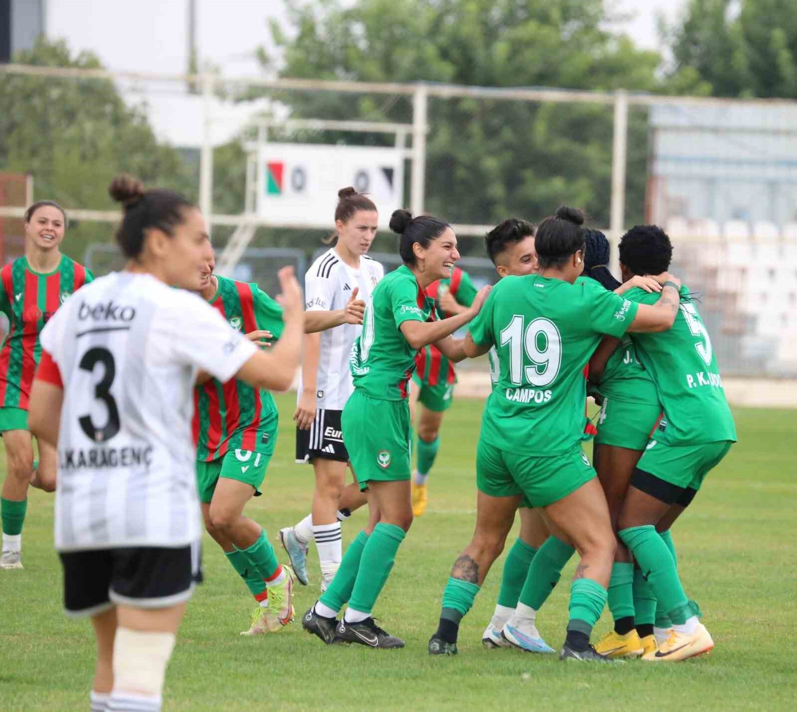 Amedspor Kadın Futbol Takımı, Beşiktaş’ı 1-0 mağlup etti