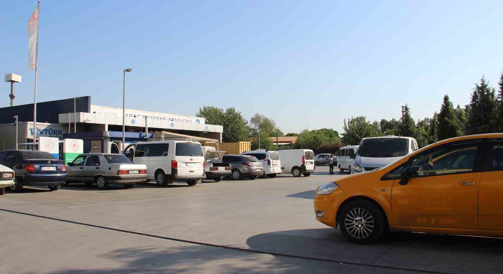 Aydın’da araç muayenesi çileye dönüştü