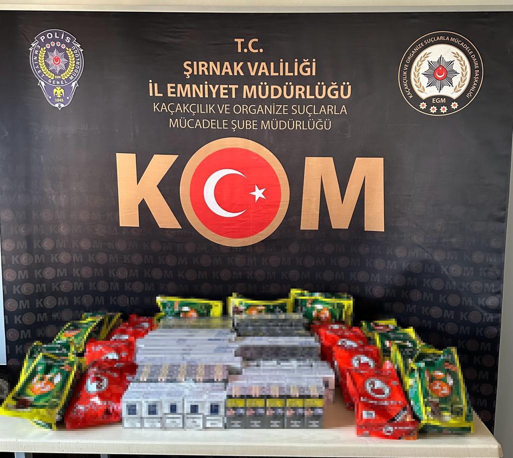 Şırnak’ta kaçakçılık ve asayiş operasyonu: 61 gözaltı