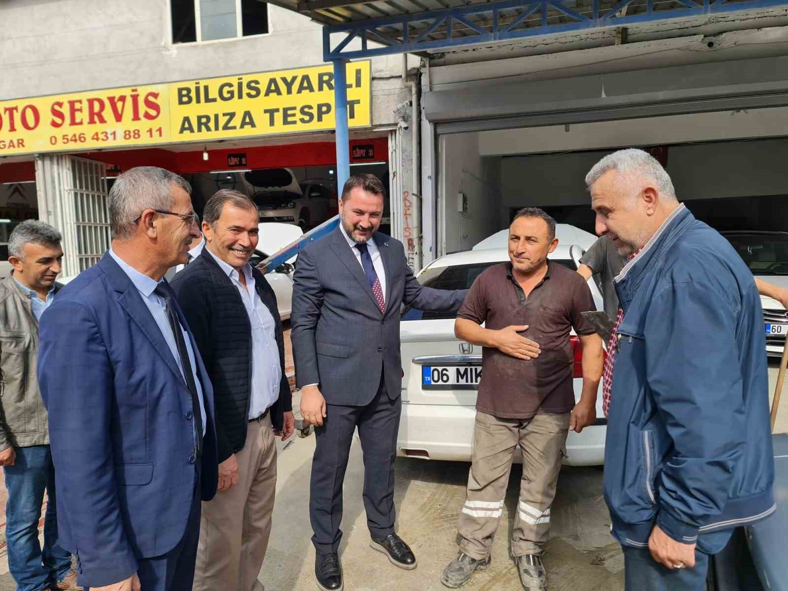 Başkan Bekler, "Gelişen ve b&uuml;y&uuml;yen sanayi sitesi yapacağız" dedi.

